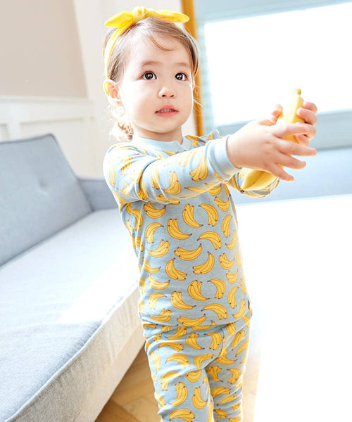 Sweet Banana Long Sleeve PJ's