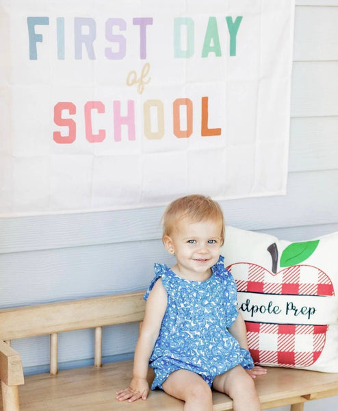 First Day of School Banner: Original: 26x36"