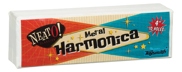 Neato! 4" Metal Harmonica