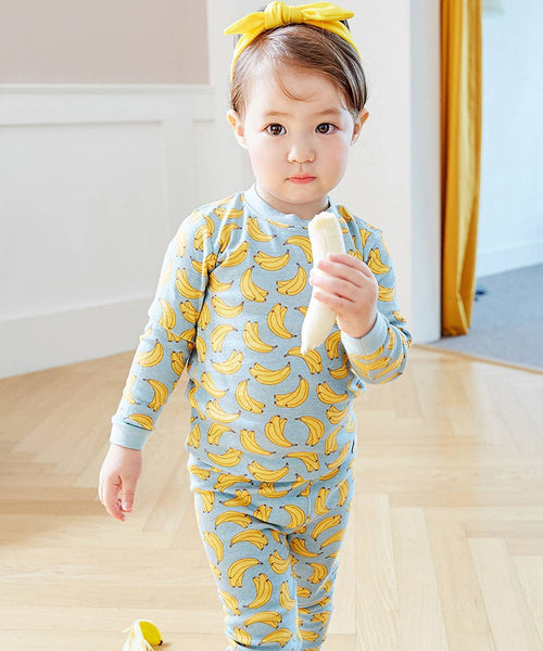 Sweet Banana Long Sleeve PJ's