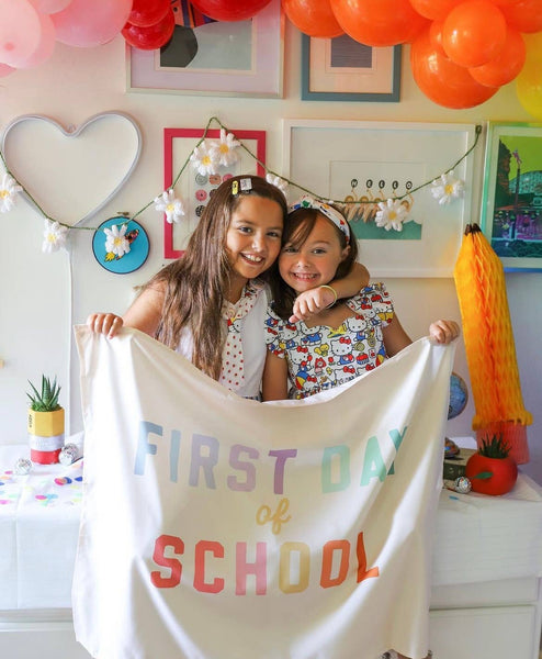 First Day of School Banner: Original: 26x36"