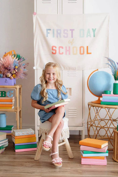 First Day of School Banner: Original: 26x36"