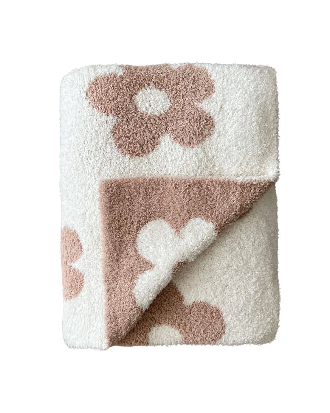 Daisy Baby Blanket | Latte