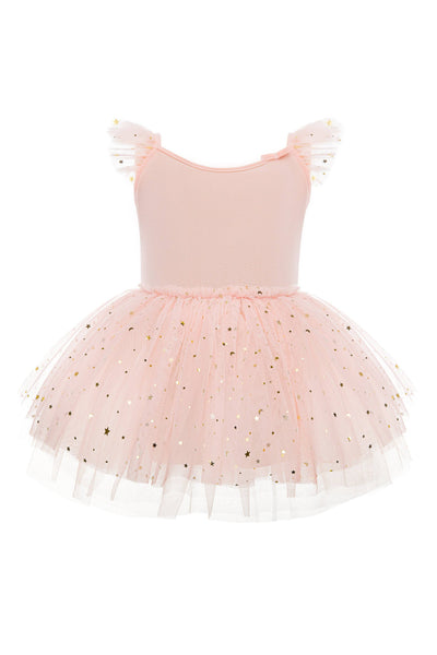 Ballet Leotards Flutter Sleeve Dance Dress