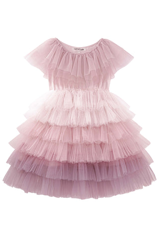 Gradient Tiered Tulle Fairy Princess Dress