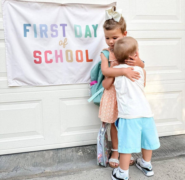 First Day of School Banner: Original: 26x36"