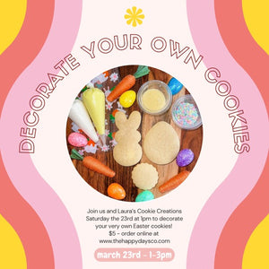 Kids Cookie Decorating (March 23rd, 1-3pm)