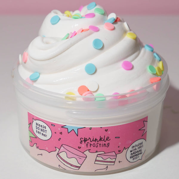 Sprinkle Frosting Slime: 5oz