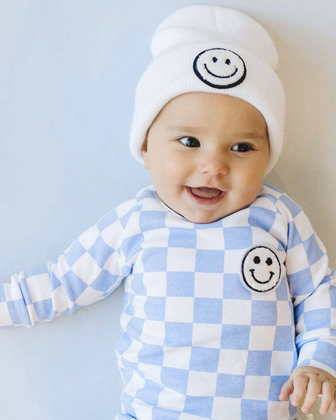 Checkered Smiley Lounge Set