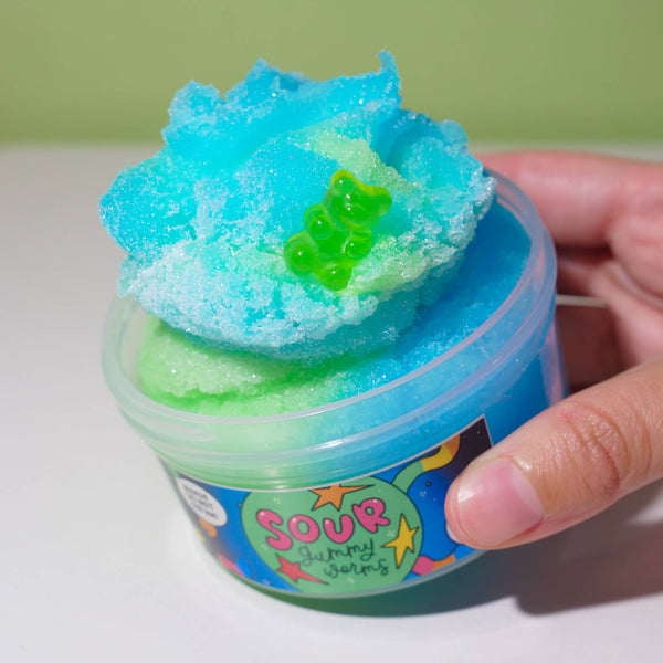 Sour Gummy Worm Slime: 5oz