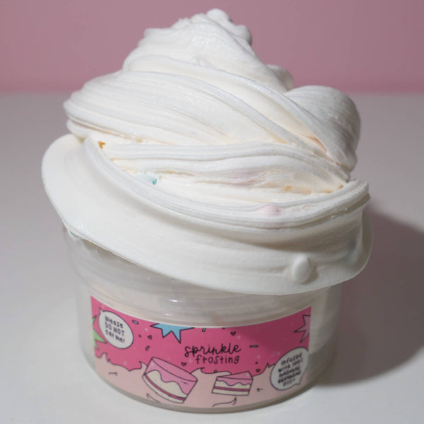 Sprinkle Frosting Slime: 5oz