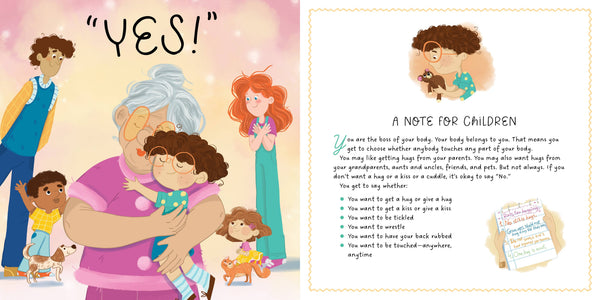 Too Many Hugs (Children's Book about Consent)