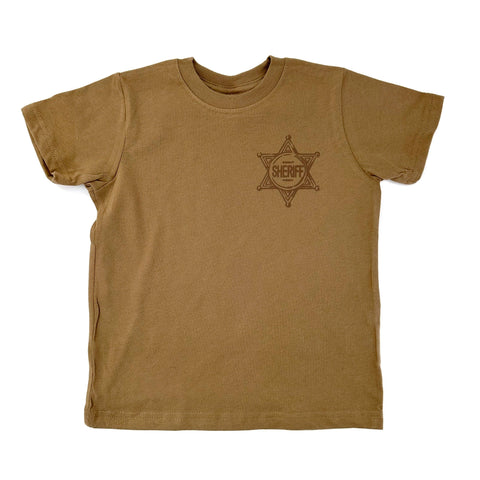 Brown Sheriff Tee, Hold Your Horses