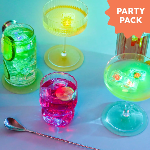 Glo Cubes Multicolored 4-Pack