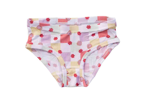 Butterfly Checkers Dream Girl's Brief Set