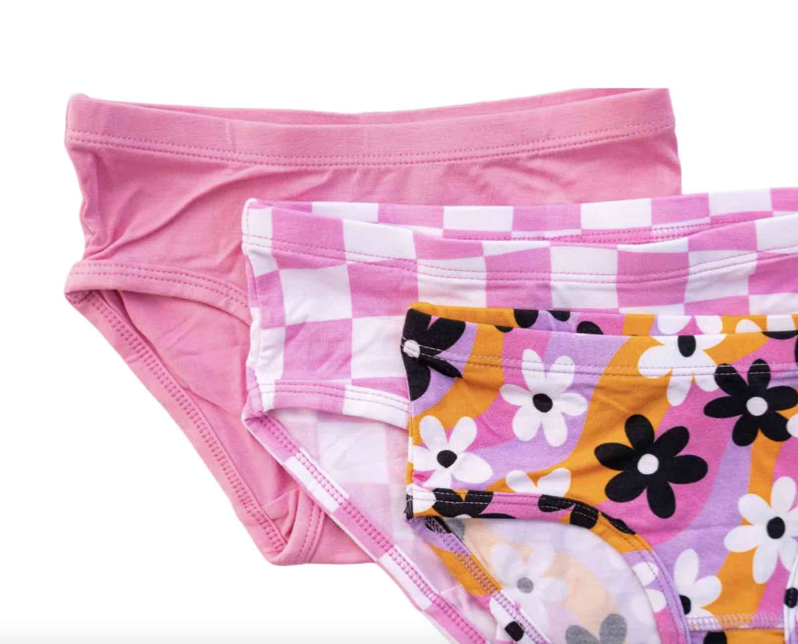 Groovy Checkers Dream Girl's Brief Set