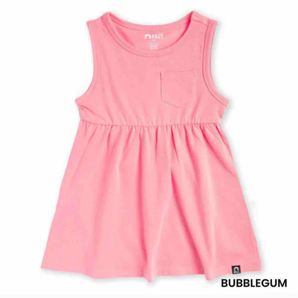 Sleeveless Bubblegum Dress