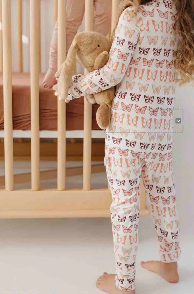 Baby pajamas with discount fold over feet