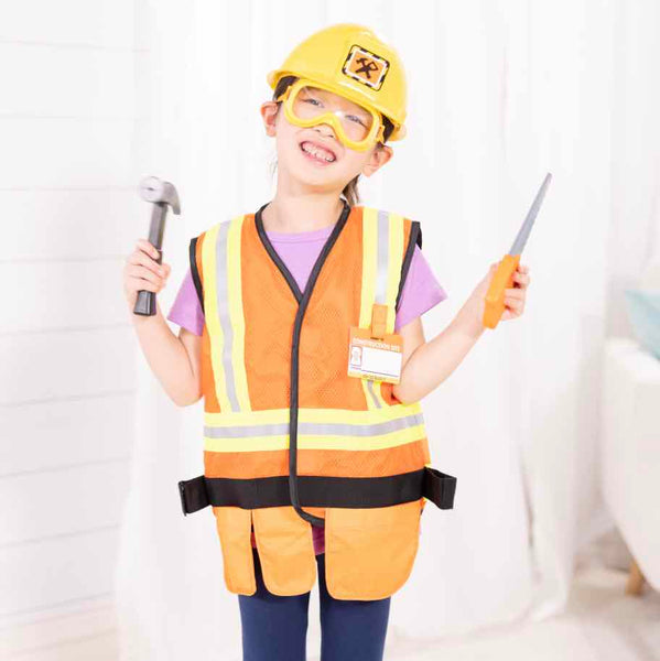 Construction Worker Role Play Costume Set