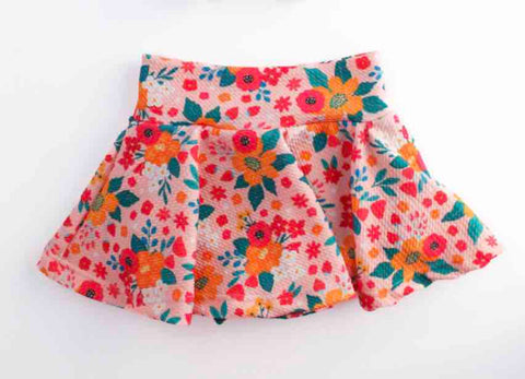 Gem Blooms Petite Skirt Bummies