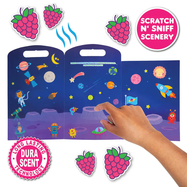 Sticker Magic-Stellar Expedition (Raspberry Scent)