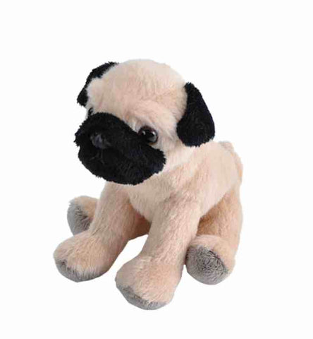 Pug Dog Stuffed Animal- 5"