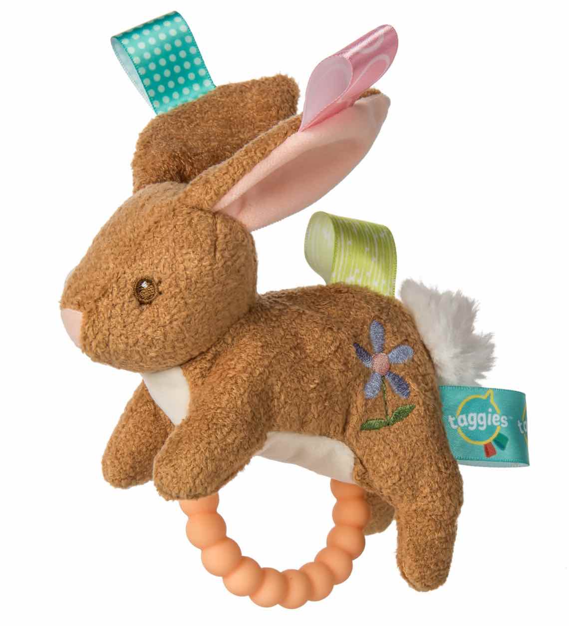 Taggies Harmony Bunny Teether Rattle – 6″