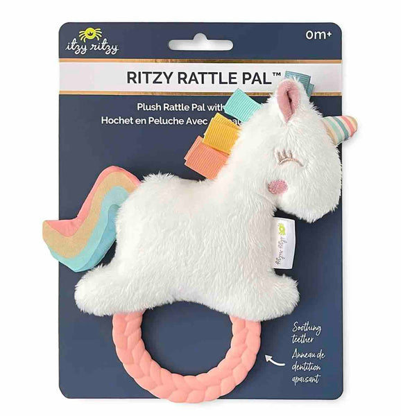 Ritzy Rattle Pal™ Plush Rattle with Teether