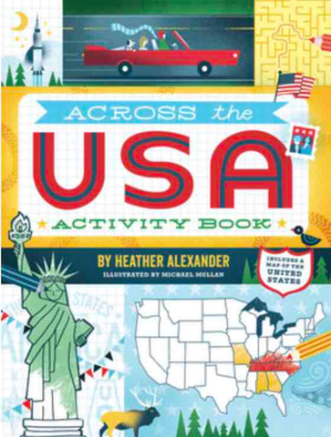 Across the USA - activity book