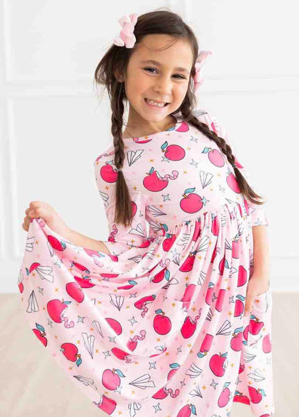 Star Student Pocket Twirl Dress