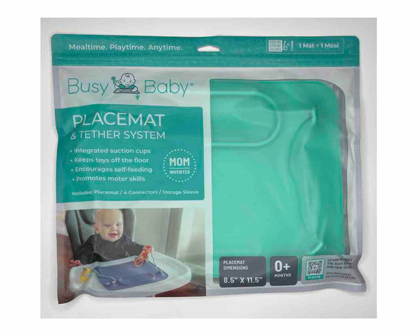 Busy Baby Silicone Placemat with 4 tethers