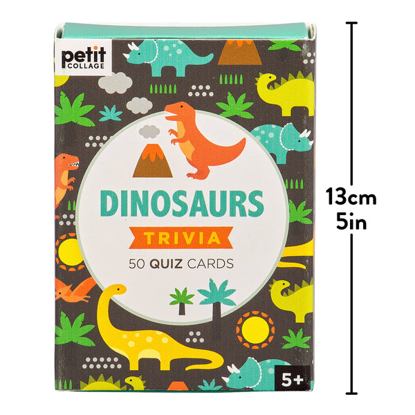 Dinosaurs Trivia Quiz Cards