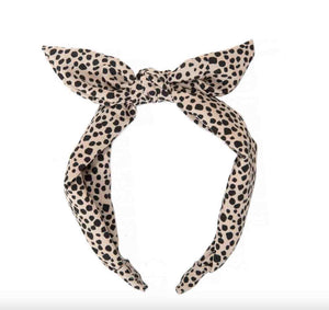 Leopard Love Tie Headband