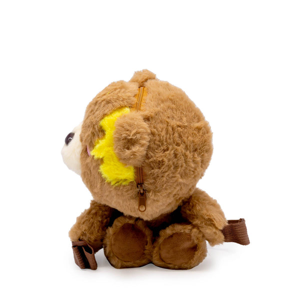 Plush Sling Crossbody Bag - Honey Bear