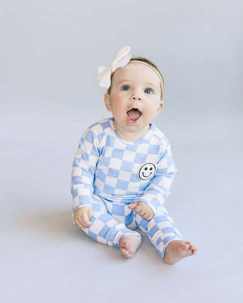 Checkered Smiley Lounge Set