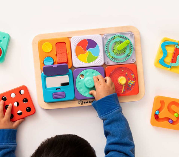 PlayTab - Modular, Sensory Activity Board for Babies and Toddlers