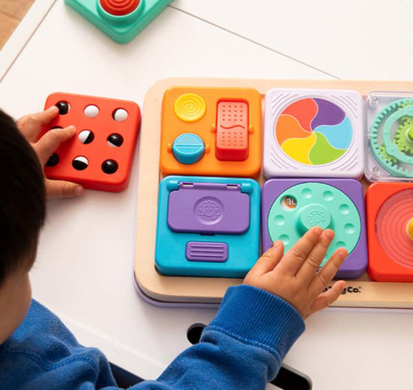 PlayTab - Modular, Sensory Activity Board for Babies and Toddlers