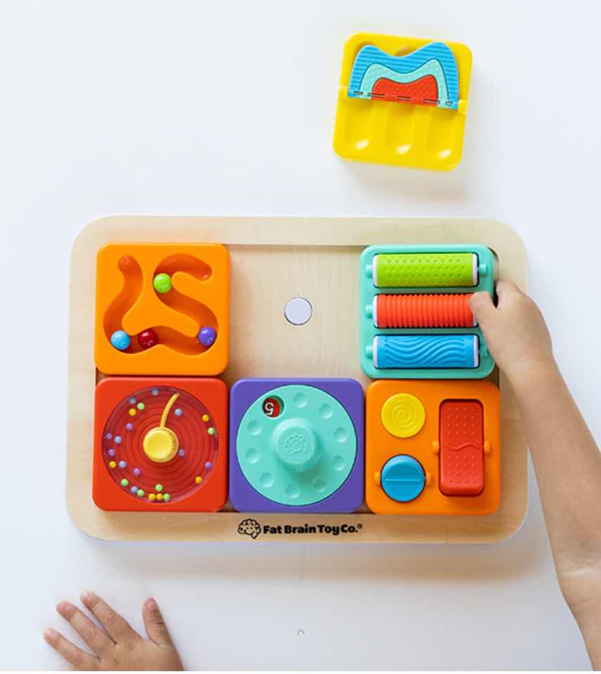 PlayTab - Modular, Sensory Activity Board for Babies and Toddlers