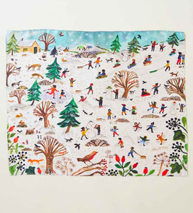 Sarah's Silks Snow Seek and Find Playsilk Illustrated by Gemma Koomen