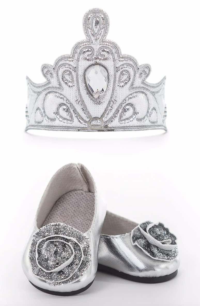 Doll Shoes and Tiara