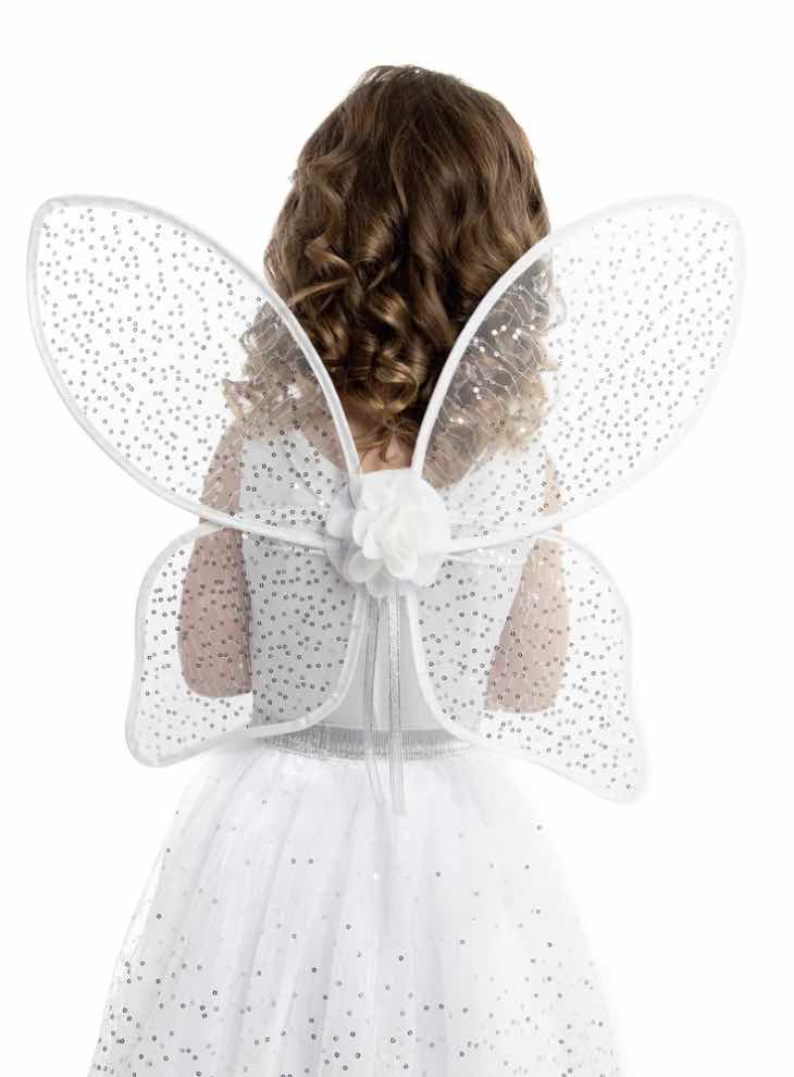 Silver Shimmer Fairy Wings