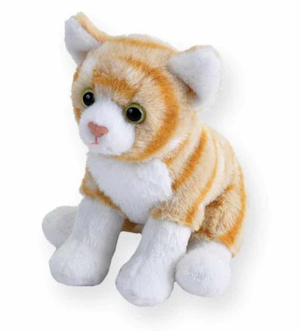 Orange Tabby Cat Stuffed Animal- 5"