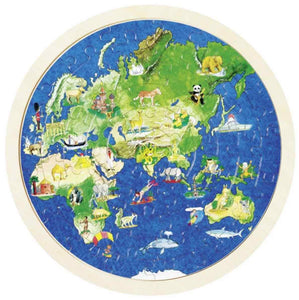 Puzzle - World Jigsaw, Dual sided