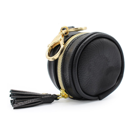 Black Diaper Bag Charm Pod Keychain (Black)