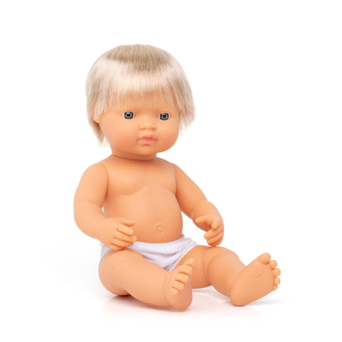 Baby Doll Caucasian Boy 15''