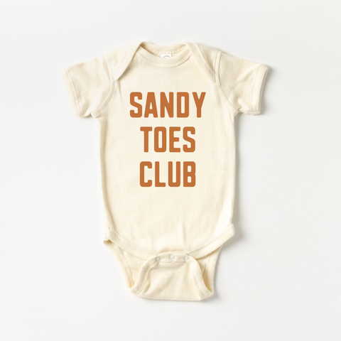 Sandy Toes Club Infant Body Suit
