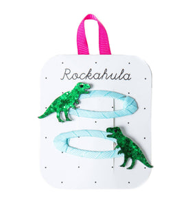 T-Rex Glitter Clips