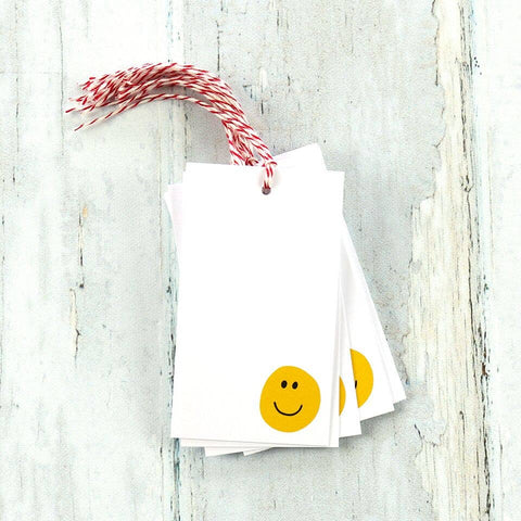 Happy Face Gift Tags