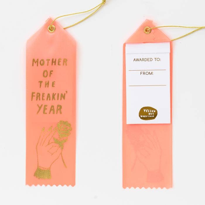 Mother Of The Year Award Ribbon