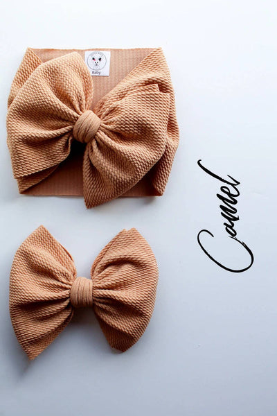 Camel Hair Bow